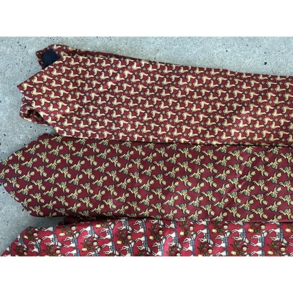 Brooks Brothers Makers Tie Necktie Lot Circus Animals Silk‎ VGUC